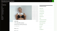 Desktop Screenshot of fickkontakte.ws
